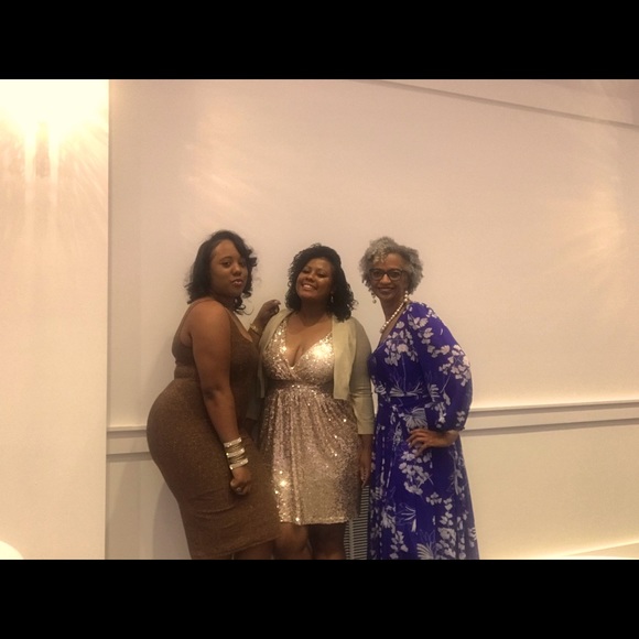 Forever 21 Dress with Gold Reflects - Picture 6 of 6